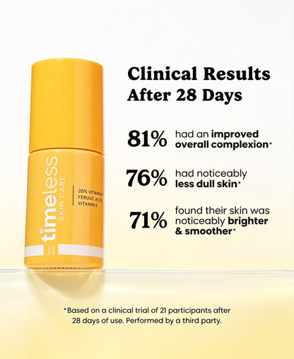 Timeless 20% Vitamin C + E Ferulic Acid Serum